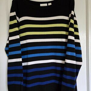 Liz Claiborne Striped Sweater